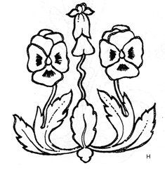 рисунки и схемы для вышивки