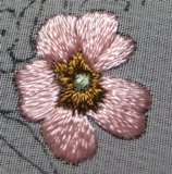 Майстер-клас вишивки. Вишиваємо декоративну гілку шипшини