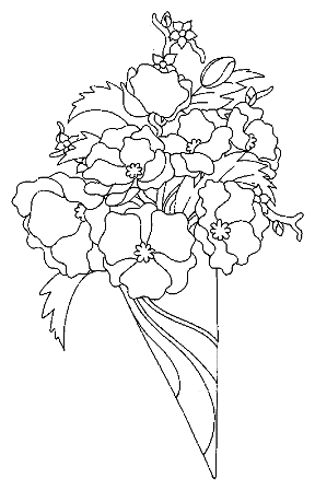 Схемы и рисунки для вышивки гладью