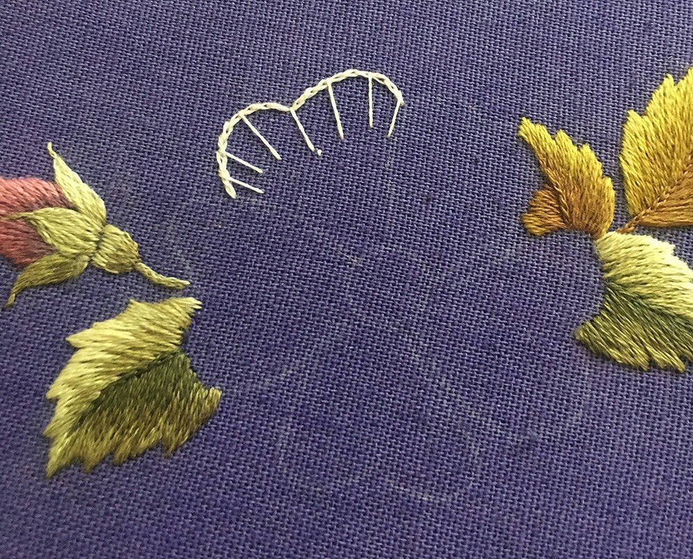 Как вышить цветок гладью: мастер-класс для начинающих