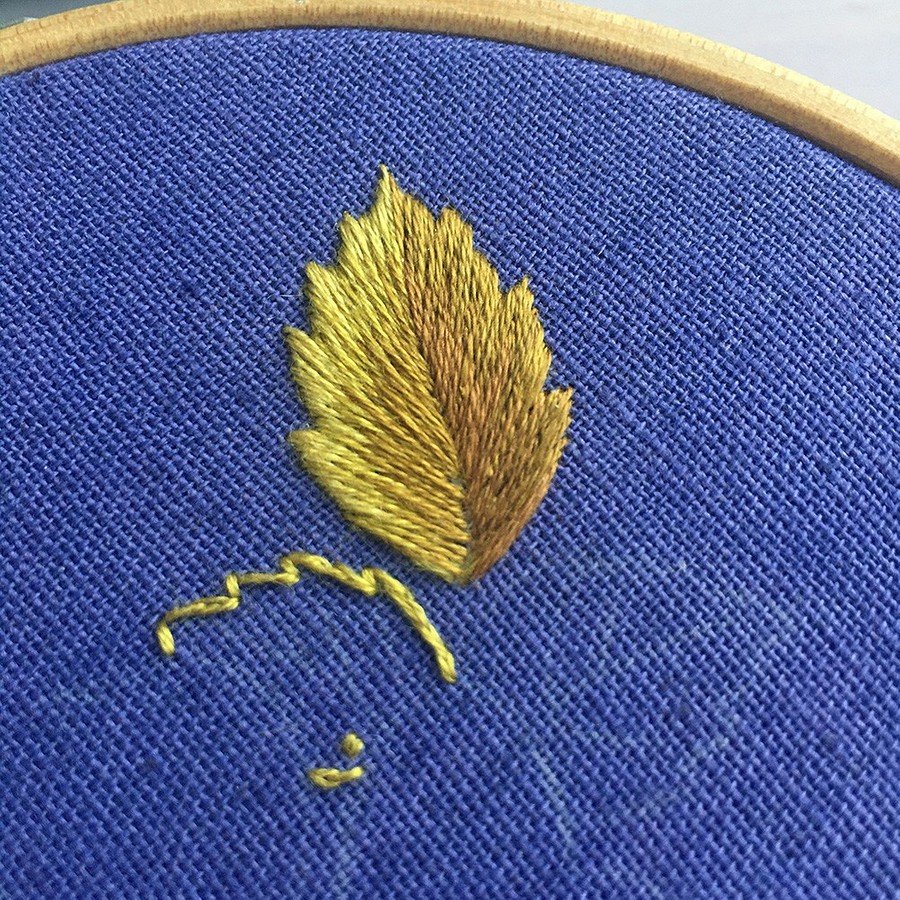 Как вышить цветок гладью: мастер-класс для начинающих