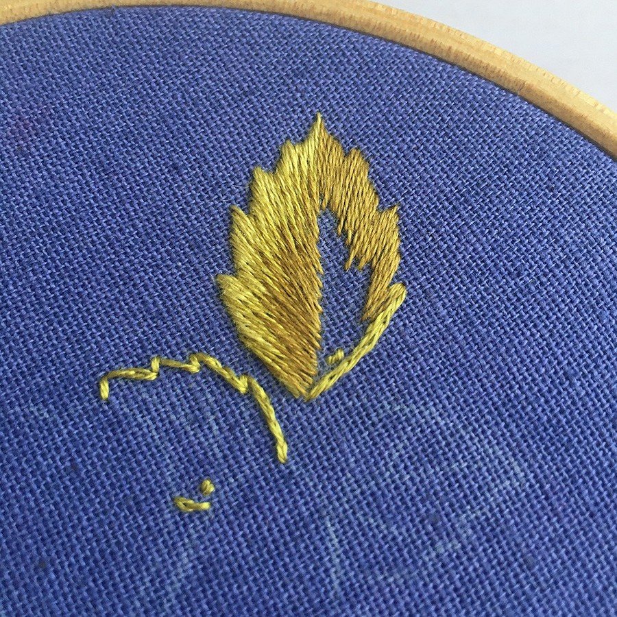 Как вышить цветок гладью: мастер-класс для начинающих