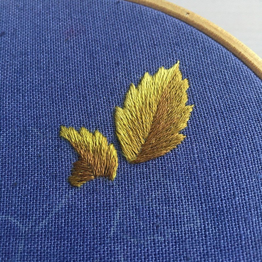 Как вышить цветок гладью: мастер-класс для начинающих