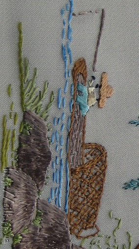 Уроки вишивки. Прямий стібок.