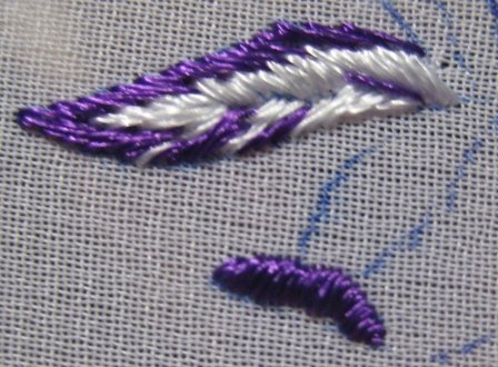 Мастер-класс по вышивке гладью ирис