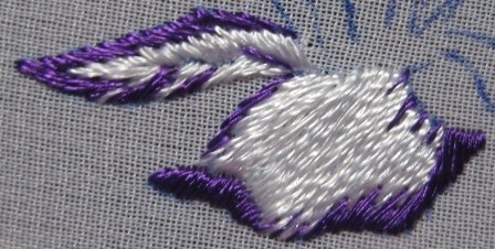 Мастер-класс по вышивке гладью ирис