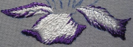 Мастер-класс по вышивке гладью ирис