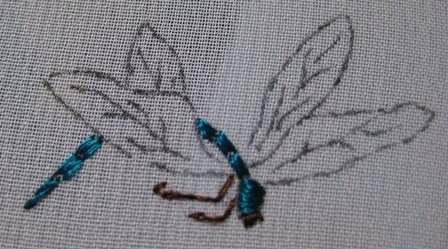 Мастер-класс по вышивке гладью ирис