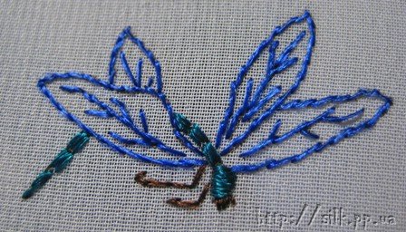 Майстер-клас вишивки. Вишиваємо бабку